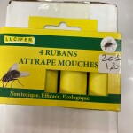 4 RUBANS ATTRAPE MOUCHES