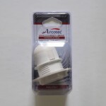 Legrand Douille plastique avec bague pour Ampoule à vis E27/B22 Blanc