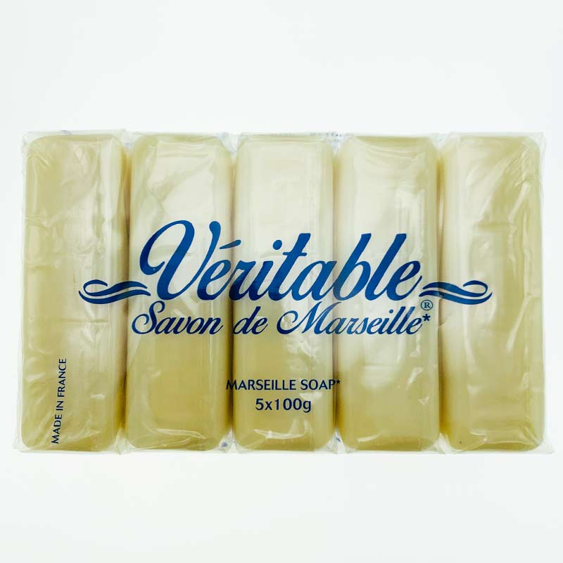 Véritable, Lot de 5 savonnettes Marseille 100g